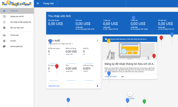 Google Adsense chào mừng sinh nhật lần thứ 15