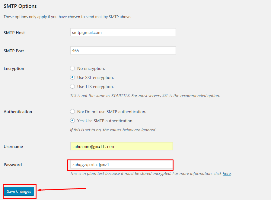 gửi email thông báo khi có comment mới trong wordpress