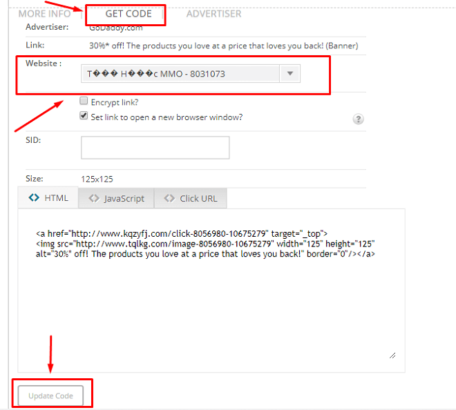Hướng dẫn kiếm tiền Affiliate GoDaddy chi tiết cho người mới