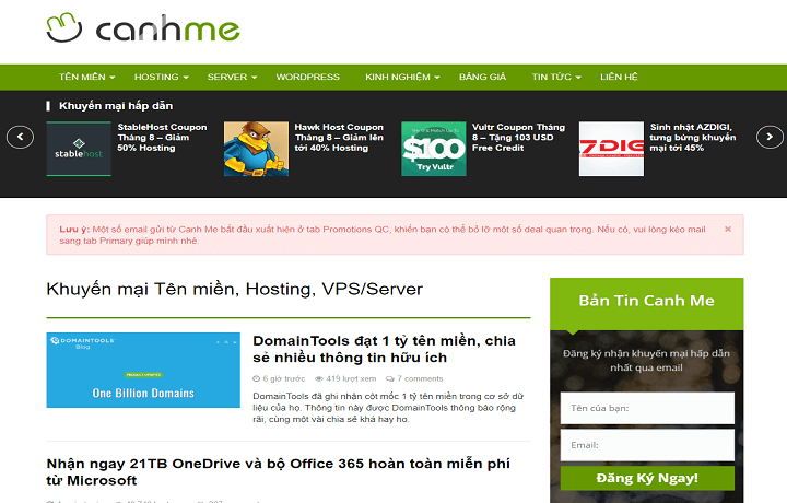 Khám phá Canhme.com để xem Luân Trần kiếm tiền như nào ?