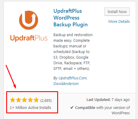 plugin backup wordpress updraftplus