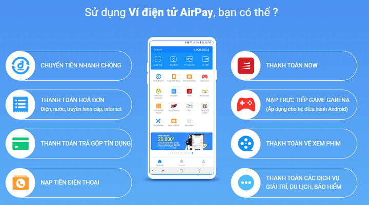 ví điện tử airpay có tốt không